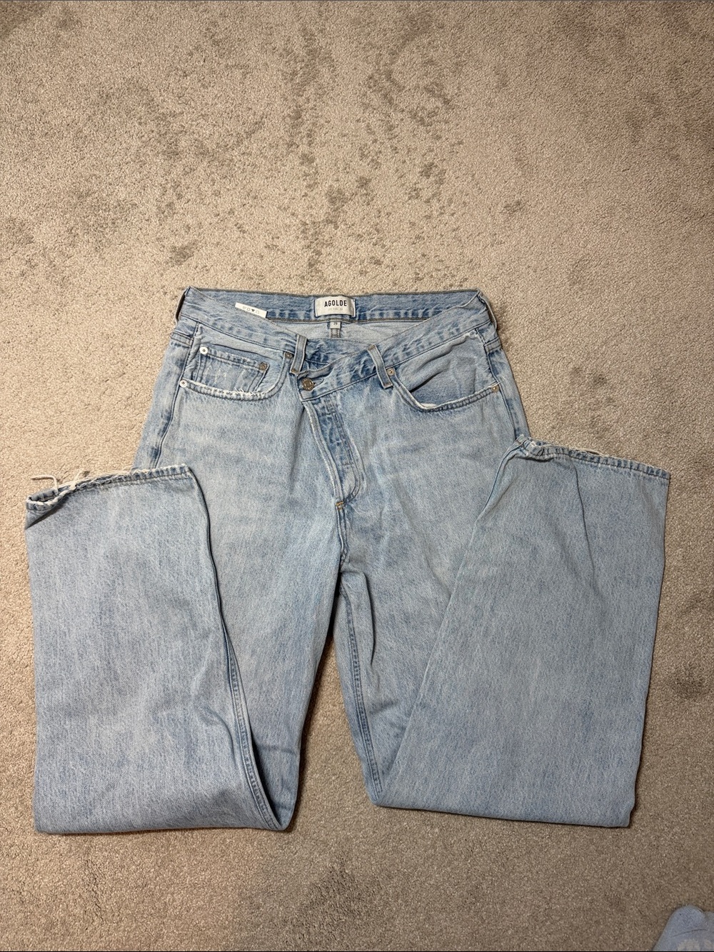 AGOLDE Criss Cross Upsized Jean Size 29 - Picture 4 of 7
